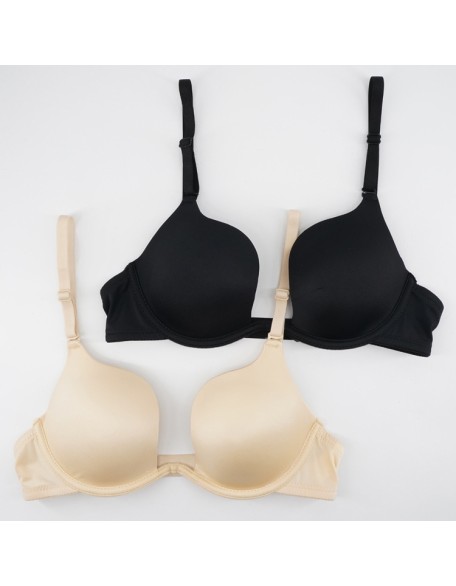 Thin bra, big breasts, small sexy French underwear, women's thin bra, gathered in fashion, closed breasts.