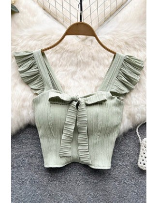 Femme Bra Tank Top Ropa Mujer Gorset Camisoles For Women Butterfly Crop Tops Cropped Harajuku Tanks